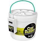 Marine Metal Cool Bubbles 8 Qt Styrofoam bucket with Bubble Box Aerator