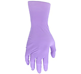 Image of MCR Safety ChemTech Tri-Polymer Blended Disposable Gloves, Powder Free Industrial Food Service Grade, Nitrile Neoprene and Latex Polymers, 12in Length, 6 mil Thickness