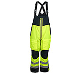 Image of MCR Safety UltraTech Poly Class E Bib Pant, Dual 2" Silver Reflective