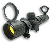 Image of NcSTAR 3-9X42 Compact Rubber ArmoRed/Dual III Rifle Scope