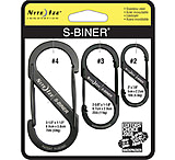 Image of Nite Ize SB234-03-01 S-Biner Versatile Carry Biners - 3 Pack