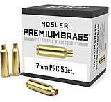 Image of Nosler 17890 Premium Brass Unprimed Cases 7mm PRC Rifle Brass 50 Per Box