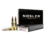 Image of Nosler .308 Winchester 175 Grain Custom Competition Brass Cased Centerfire Rifle Ammunition