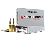 Image of Nosler Match Grade 6.5mm Grendel 90 Grain Flat Base Tipped Brass Cased Centerfire Rifle Ammunition