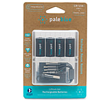 Pale Blue Earth CR123 Rechargeable Lithium Ion Batteries Pack, 860006270766