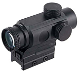 Patriot Optics Astigmanator Prism Scope, 1x25mm, Fast Focus, Dual Circle With Dot Reticle, Black, PO-P-1x25mmA