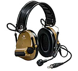 PELTOR ComTac VI NIB Headset, Single DL, Headband &amp; ARC, 915 MHz, Coyote Brown, MT20H682FB-47N CYS