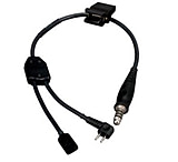 Image of Peltor Extension Cables: Microphone Y-cable harness assembly FL6AF