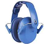 Image of Peltor PKIDSBBLU Kids Hearing Protection 22 DB Over The Head Blue Cups W/Blue H