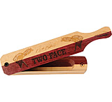 Image of Pittman Game Calls Two Face Box Turkey Call Prpl Hrt/maple