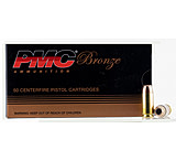 PMC Ammunition Bronze .40 S&amp;W 165 Grain Jacketed Hollow Point Brass Cased Pistol Ammo, 50 Rounds, 40B
