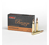 PMC Bronze Ammunition, .223 Remington, 55 Grain, Soft Point, Brass Case, 20-Rounds, 223SP