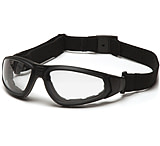 Image of Pyramex XSG Safety Glasses - Clear Anti-Fog Lens, Black Frame
