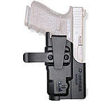 Q-Series INVISUS TLR7A Light Compatible Inside the Waist Band Holster, Glock, Ambidextrious, Matte, Black, INVISUS01