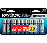 Rayovac High Energy Alkaline AA Batteries, 36 Pack, E302334306