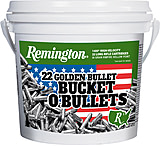 Image of Remington 22 Golden Bullet .22 Long Rifle 36 Grain Plated Hollow Point Brass Cased Rimfire Ammunition