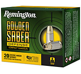 Image of Remington Golden Saber Defense Compact .380 ACP 102 Grain Jacket Hollow Point Brass Cased Pistol Ammunition