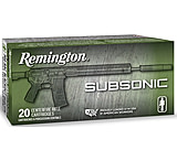 Remington Subsonic .300 AAC Blackout 220 Grain Open Tip Flat Base Centerfire Rifle Ammo, 20 Rounds, 28430