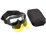 Image of Revision Military Eyewear Desert Locust Goggles - Deluxe Kit with Clear, Solar, High-Contrast Yellow Lenses