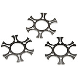 Image of Ruger 90661 GP100 Match Champion Moon Clips 10mm Auto 6 Rd Stainless Steel 3 Pa