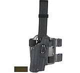 Safariland Model 6354 ALS Drop-Leg Glock Holster, Glock 19/Glock 23, Right Hand, Cordura, Ranger Green, 6354DO-283-731