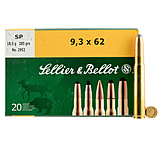Image of Sellier &amp; Bellot 9.3x62 285 Grain Soft Point Rifle Ammunition