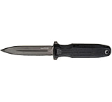 Image of Sog Specialty Knives &amp; Tools Sog Knife Pentagon Fx Blackout 4.77&quot; Dbl Edge Blade Blackout