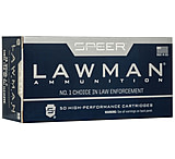 Image of Speer Lawman Handgun CleanFire Training .38 Special +P 158 Grain Total Metal Jacket Centerfire Pistol Ammunition