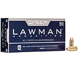 Image of Speer Lawman Handgun CleanFire Training 9 mm Luger 147 Grain Total Metal Jacket (TMJ) Brass Cased Centerfire Pistol Ammunition