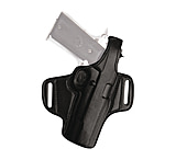 Image of Tagua Gunleather Thumb Break Leather Belt Holster Fits Glock 19/23/32 Right Hand Black BH1-310