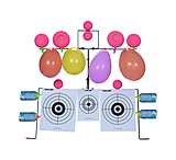 Image of TargDots The Original TargetMan Multi-Target Stand 4320000