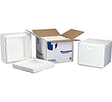 Image of Tegrant Thermosafe ThermoSafe Insulated Shippers, Expanded Polystyrene, ThermoSafe Brands 326 Assembled Foam Unit In Corrugated Carton, Case of 6