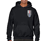 Image of Thin Blue Line Men's Hoodie - Honor Respect Dual Line