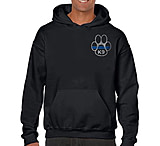 Image of Thin Blue Line Men's Hoodie - Paw