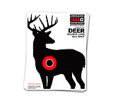 Thompson Target HALO Deer Reactive Splatter Targets 8.5x11in, 20 Pack, Black/Red, Small, 4607-20