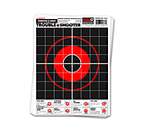 Thompson Target HALO Trouble Shooter Diagnostic Reactive Splatter Targets 8.5x11, 20 Pack, Black/Red, Small, 4613-20