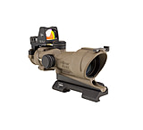 Image of Trijicon 4x32 ACOG ECOS Rifle Scope w/ Backup Iron Sights and Red Dot RMR