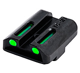 Image of TruGlo Brite-Site Tritium Fiber Optic TFO Handgun Night Sights, Green Front &amp; Rear