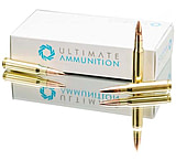 ULTIMATE AMMUNITION Competition 308 Win 175 Grain Match King Brass Pistol Ammo, 20 Rounds, 4030