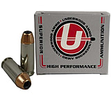 Image of Underwood Ammo 10mm Auto 150 Grain Jacketed Hollow Point Nickel Plated Brass Cased Pistol Ammunition