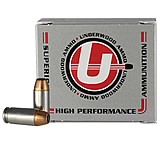 Image of Underwood Ammo .40 S&amp;W 200 Grain Jacketed Hollow Point Nickel Plated Brass Cased Pistol Ammunition