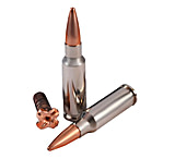 Image of Underwood Ammo 6.5 Grendel 120 Grain Monolithic Hollow Point Boat Tail Nickel Plated Brass Cased Rifle Ammunition