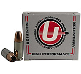 Image of Underwood Ammo 9mm Luger +P+ 147 Grain Bonded Jacketed Hollow Point Nickel Plated Brass Cased Pistol Ammunition