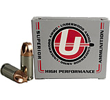 Image of Underwood Ammo 9mm Luger +P+ 90 Grain Xtreme Defender Solid Monolithic Nickel Plated Brass Cased Pistol Ammunition