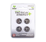 Image of Viridian Weapon Technologies Tactical Energy+ CR2016 Lithium Battery - 4-Pack
