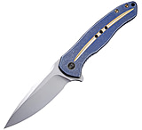 Image of We Knife Co Ltd Kitefin Framelock Blue SW Folding Knife
