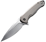 Image of We Knife Co Ltd Kitefin Framelock Gray Folding Knife