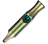 Image of We Knife Co Ltd Titanium Whistle Green Cord