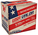 Image of Winchester USA 5.56x45mm NATO 55 Grain Full Metal Jacket Centerfire Rifle Ammunition