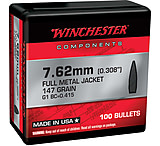 Image of Winchester Ammo Centerfire Rifle Reloading, 7.62mm .308, 147 Grain